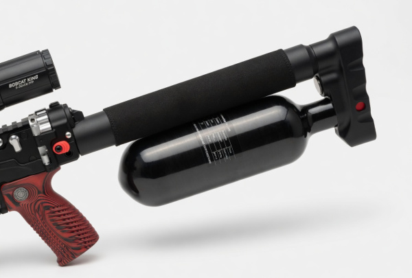 Колба композит. ALSAFE 30МПа 0,48л compact (CRP III-69-0.48-30-T) черная глянцевая 73*216мм