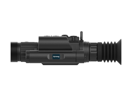 Цифровой прицел Sytong HT-70 LRF V2: вид слева с логотипом Sytong