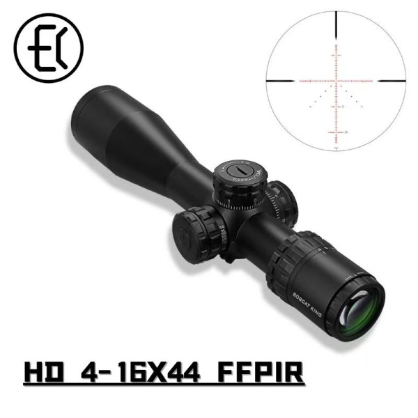 Прицел оптический Bobcat King 4-16x44 FFP IR Compact