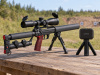 Garmin Xero C2 с винтовкой EDgun Леший 2 на сошках и с прицелом