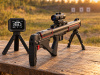 Garmin Xero C2 с винтовкой EDgun Fenix на сошках и с прицелом